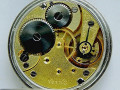 Старинные часы с цепочкой "Omega" из серебра