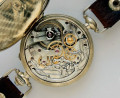 Антикварные наручные кавалерийские часы-хронограф "Moser & cie"