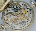 Антикварные наручные кавалерийские часы-хронограф "Moser & cie"