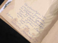 Книга с акварельным рисунком и автографом Владимира Маяковского