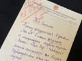 Письмо с автографом Иосифа Сталина