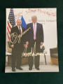 Фотография с автографами Владимира Путина и Дональда Трампа