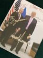 Фотография с автографами Владимира Путина и Дональда Трампа