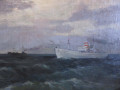 Антикварная картина "Море"