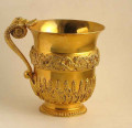 Чашечка серебряная старинная