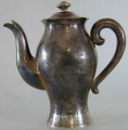 Чайник серебряный