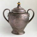 Сахарница серебряная старинная