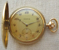 Карманные часы, MOERIS, золото 585 проба, Швейцария. 90 грамм, 52мм. 1920Е гг.