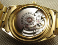Наручные часы, LONGINES, ЛОНЖИН, Швейцария, золото 750 проба, 107.4 грамма, 1992г.,  сигнатура на циферблате КИМ ИР СЕН ( подарок от Ким Ир Сена), механика, автоподзавод.