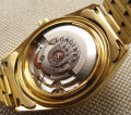 Наручные часы, LONGINES, ЛОНЖИН, Швейцария, золото 750 проба, 107.4 грамма, 1992г.,  сигнатура на циферблате КИМ ИР СЕН ( подарок от Ким Ир Сена), механика, автоподзавод.