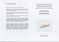 Антикварная золотая брошь с  рубинами и алмазом