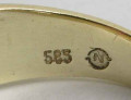 Кольцо 585 пробы