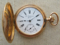 Карманные часы, LOUIS AUDEMARS, золото 585 проба, Швейцария, 86.2 грамма, 50.5мм. 1898-1899гг.