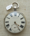Часы карманные диаметр  53 мм серебро  925 проба T. Harris Англия Wolverhampton 1871г.