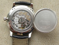 Jaeger-LeCoultre Master Control 140.6.80 , платина 950 проба, лимитка 250 экземпляров, 1998г. Полный пакет документов, выписка из архива.