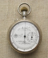 Карманные часы, Хронограф, двухсторонний, гоночный, 1890е гг.,   103 грамма, 50мм, 21мм толщина.