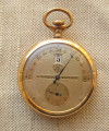 Modernista Швейцария для Cigarillos Excelsior в Аргентине, 1910е гг. , Карманные часы, 50мм, цифровая индексация часа, ретроградная минутная стрелка .