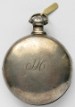 Карманные Часы Англия 1837г. POULTON Robert Simpson серебро 925проба цепь Гааля футляр 60мм