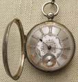 Карманные часы, Англия, Лондон, 1880г.,  112 грамм 51мм. Не на ходу