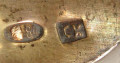 Подстаканник Павлины серебро