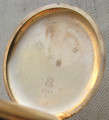 Карманные часы, SEELAND WATCH Co., золото 56 проба, 104.7грамма, 54мм. Швейцария 1910е гг. Идут несколько минут и останавливаются.