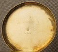 Часы карманные, Japy, 1830е,  с циферблатом смещенным от центра , золото 750 проба. 44.5мм.