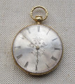 Часы карманные, репетир четвертной, Франция LEPINE, 1820егг., золото 750 проба, 47мм, 58.7 грамма.