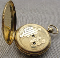 Часы карманные, репетир четвертной, Франция LEPINE, 1820егг., золото 750 проба, 47мм, 58.7 грамма.