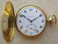 Карманные часы, ZENITH, Зенит, золото 750 проба, Швейцария, оригинальная коробка. 74.5 грамм 48.5мм.