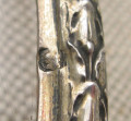Коньячный, ликерный набор Эгоист, EMILE PUIFORCAT после 1857г. 19 век, ( в  HERMES с 1993г.)  Серебро 950 проба, золочение, стекло, 157мм высота графинчика с пробкой-стопкой , 180 мм диаметр подноса , емкость 300мл.