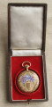 Карманные часы, Эмаль, Модерн, Borel Fils & Cie. 56 проба, Швейцария, начало 20 века. 77 грамм, 51мм.