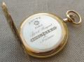 Карманные часы, Эмаль, Модерн, Borel Fils & Cie. 56 проба, Швейцария, начало 20 века. 77 грамм, 51мм.