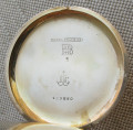 Карманные часы, Эмаль, Модерн, Borel Fils & Cie. 56 проба, Швейцария, начало 20 века. 77 грамм, 51мм.