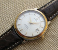 Наручные часы, OMEGA DE VILLE PRESTIGE CHRONOMETER, автоподзавод, сталь, золото 750, 1999г., 34.6мм, стекло сапфир, Швейцария.