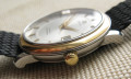 Наручные часы, OMEGA DE VILLE PRESTIGE CHRONOMETER, автоподзавод, сталь, золото 750, 1999г., 34.6мм, стекло сапфир, Швейцария.