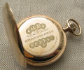 Карманные часы массивные, IWC, JWC, золото 56проба,  53.5мм, 118.3 грамма, 1899г., магазин J. RAUSCHENBACH.