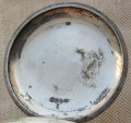 Карманные часы, Скачки, CHABLONEN WATCH, серебро 800 проба, чернь, позолота, механизм уровня Прима. 98.1 грамма, 52мм. Начало 20 века.