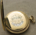 Часы карманные, LONGINES, 1914г., калибр 18.90М,золото 750 проба, 88.9 грамма, 50мм.