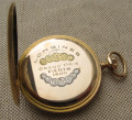 Часы карманные, LONGINES, 1905г., калибр 18.89, золото 585 проба, 54.3 грамма, 48мм.