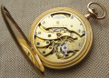 Часы карманные, LONGINES, 1905г., калибр 18.89, золото 585 проба, 54.3 грамма, 48мм.