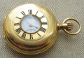 Карманные часы, Lange & Sohne, 1й класс, золото 750 проба, охотничий корпус, Германия, 127.3 грамма, 54.5мм. 1885-1890гг.
