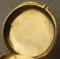 Карманные часы, Lange & Sohne, 1й класс, золото 750 проба, охотничий корпус, Германия, 127.3 грамма, 54.5мм. 1885-1890гг.