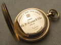Карманные часы, CH. F. TISSOT & fils, золото 56 проба, 113.4 грамма, 54мм. Швейцария, Локль, 1871-1875гг.