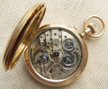 Карманные часы, H. MOSER & Cie., золото 56 проба, 132.5 грамма, 58мм.  Качество Моле. Начало 20 века.
