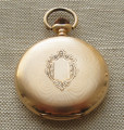 Карманные часы, ZENITH, золото 56 проба, Швейцария, 1909г. 115.7 грамма, 54.2мм.