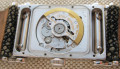 AUDEMARS PIGUET, E 58158, CANAPE BIG SIZE   автоподзавод, Швейцария, золото 750 проба,  84грамма общий вес, 28х48мм. Ремень- кожа ската, бакли нет.