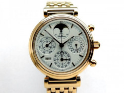 Антикварные наручные часы - вечный календарь-хронограф iwc "Schaffhausen da vinci"