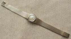 Часы дамские, EBERHARD, Швейцария, золото 750 проба, 31 грамм, 17мм, 170мм.