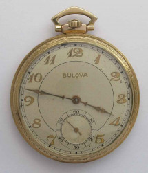 Карманные часы  BULOVA WATCH COMPANY