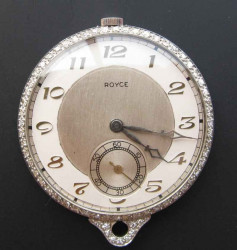 Часы ROYCE WATCH Co платина